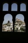 -Albaycín visto desde el  Palacio Daralhorra - Granada -
